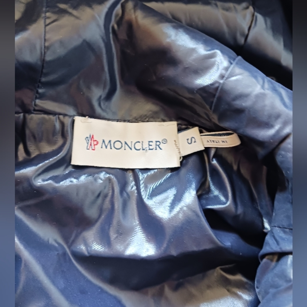 Moncler Navy Blazer 2 In 1 With Removable Vest Size S - Picture 8 of 16